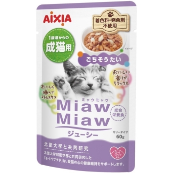 ■　アイシア　ＭｉａｗＭｉａｗジューシー　ごちそうたい６０ｇ