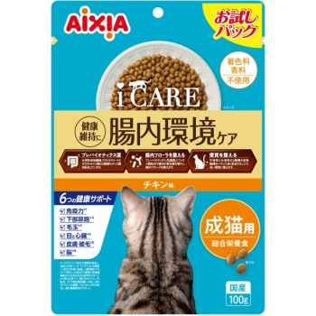 ｉ　ＣＡＲＥ猫ドライチキン味１００ｇ