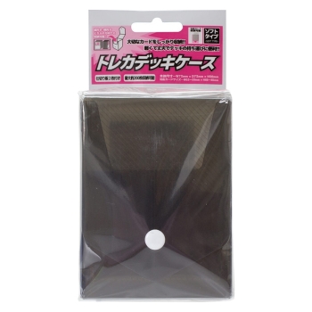 アンサー　トレカデッキケース　ソフトタイプ　ブラック　ＡＮＳ－ＴＣ０３６ＢＫ