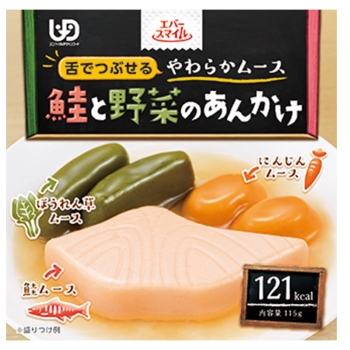 エバースマイル 鮭と野菜のあんかけ風ムース