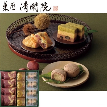 【お歳暮】菓匠　清閑院　栗しぐれ詰合せ ＳＫＴ－３０