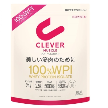 クレバープロテインマッスル ミックスベリー 900g