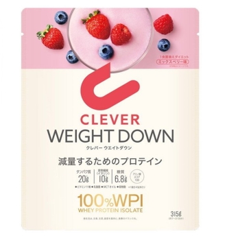 クレバープロテインウェイトD ミックスベリー 315g