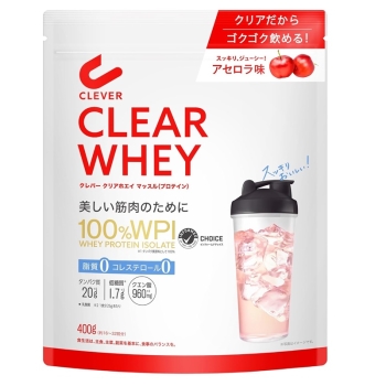 クレバークリアプロテインマッスル アセロラ400G
