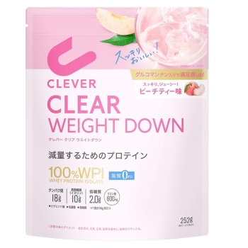 クレバークリアプロテインダイエット ピーチ252G