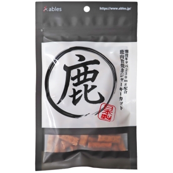 鹿肉旨焼きジャーキーカット　７０ｇ