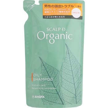 スカルプD オーガニック スカルプシャンプー オイリー(脂性肌用)つめかえ用 300ml