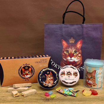 【福袋】栄光堂ＡＭ　ＴＯＫＹＯ　ＣＲＯＷＮ　ＣＡＴ　お楽しみ袋　４個入り