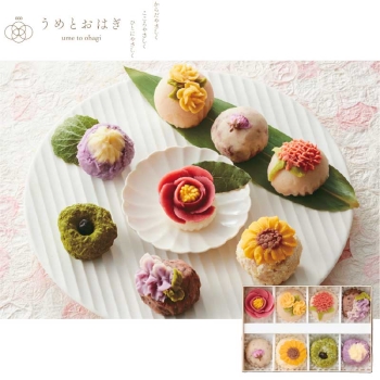 【お歳暮】うめとおはぎ　ｈａｎａｅｍｕ－はなえむ－　おはぎ８個　ＵＯ－ＨＥ８