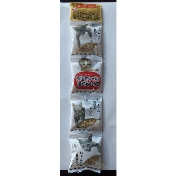 にゃんこの日替わりレシピ　減塩おじゃこと細切かにかま４ｇ×４連