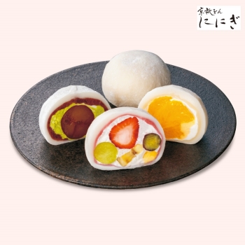 【母の日】京祇をん ににぎ　母の日フルーツ大福詰合せ　ＹＭＦ－０６