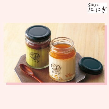 【母の日】京祇をん ににぎ　ぷりんＤＥフロマージュ詰合せ　ＰＦ－０６