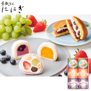 【お中元】ににぎフルーツ大福詰合せ　ＦＦ－０６