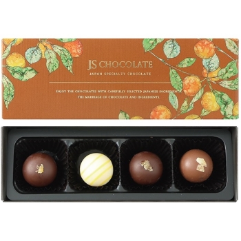 ジェイズチョコレート　柑橘のトリュフショコラ　４個