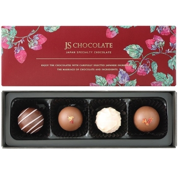 ジェイズチョコレート　苺のトリュフショコラ　４個