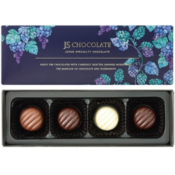 ジェイズチョコレート　お酒のトリュフショコラ　４個