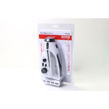 STAYER 手回し充電式ラジオライト 2000mAh