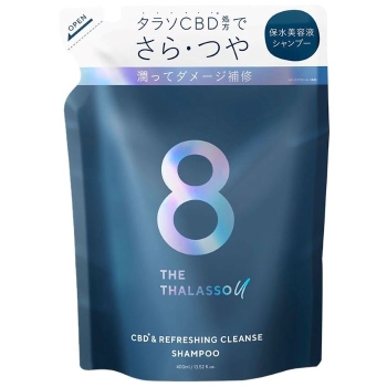 エイトザタラソユー リフレッシング クレンズ 美容液シャンプー 詰め替え 400ML