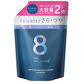 エイトザタラソユー リフレッシング クレンズ 美容液シャンプー 詰め替え2倍 800ML