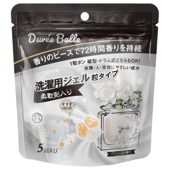 Ｄｕｒｅ　ｅＢａｌｌｅ洗濯用ジェルパフューム　５粒