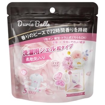Ｄｕｒｅ　ｅＢａｌｌｅ洗濯用ジェルＮフラワー　５粒