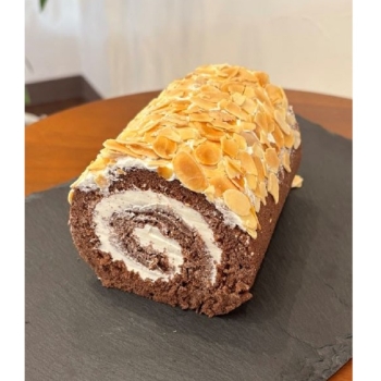 アーモンドロールケーキ（ココア）