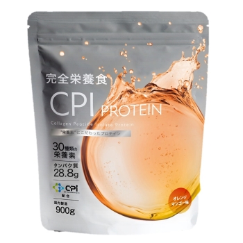 完全栄養食CPIプロテインオレンジマンゴー450g: ヘルス
