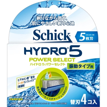 シック ハイドロ5 パワーセレクト 替刃 4個