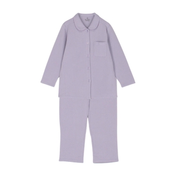 セブンプレミアムライフスタイル　婦人　ボディヒーター　肌綿キルトシャツパジャマ