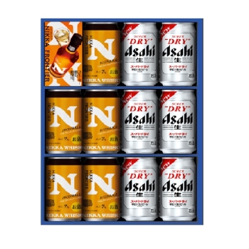 【お歳暮】アサヒビール　スーパードライ・ニッカフロンティアハイボール ＳＤ－ＮＦ