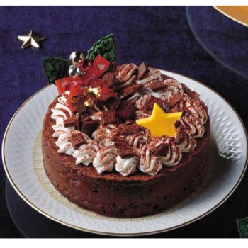 【クリスマス】エニタイムドルチェ　Ｘ’ｍａｓホイップを楽しむガトーショコラ　４号