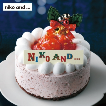 【クリスマス】niko and ...　ショコラベリークリスマスケーキ ４号