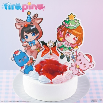 【クリスマス】ちろぴの　わちゃハピクリスマスパーティーケーキ４号