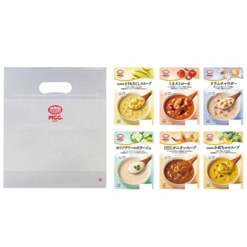 【福袋】ＭＣＣ　レトルトスープ６種お楽しみ袋　６個入り