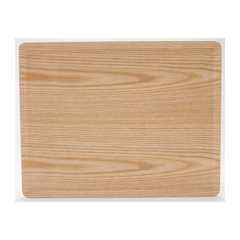 木製トレー　ナチュラル　ノンスリップ　Ｌサイズ