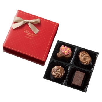 バレンチノショコラティエ　ショコラ　４コ