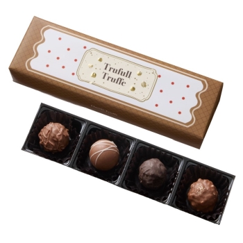 トリュフルトリュフ　クラシックトリュフ　４コ