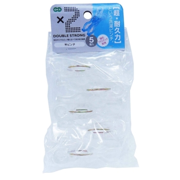 ポリカ竿ピンチ　５個入　クリア