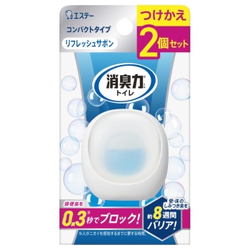 消臭力コンパクトトイレ用つけかえリフレッシュサボン