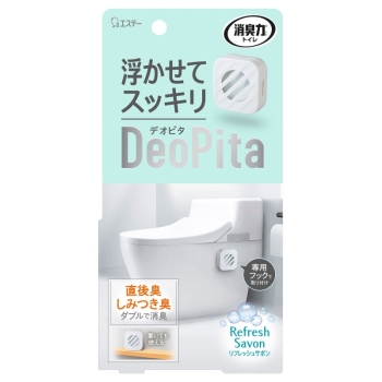 エステー　消臭力トイレ　ＤｅｏＰｉｔａ（デオピタ）　本体　リフレッシュサボン