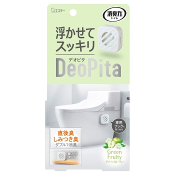 エステー　消臭力トイレ　ＤｅｏＰｉｔａ（デオピタ）　本体　グリーンフルーティー
