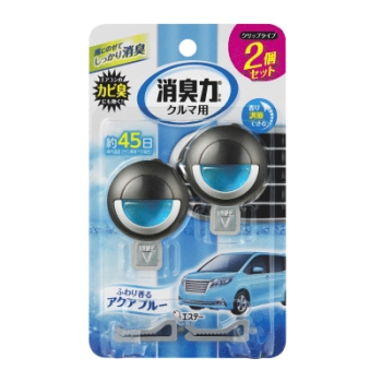 エステー　クルマの消臭力　クリップタイプ　２個セッ