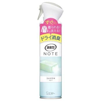 消臭力ＮＯＴＥ　衣類用スプレー　サボン