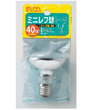 ＥＬＰＡ　ミニレフ球４０Ｗ　Ｇ－９１Ｈ