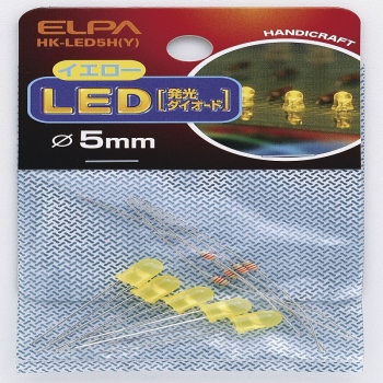 ＥＬＰＡ　ＬＥＤ　５ＭＭ　黄　ＨＫ－ＬＥＤ５Ｈ（Ｙ）