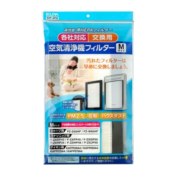 ELPA 汎用空気清浄機フィルターM EKF-AF02