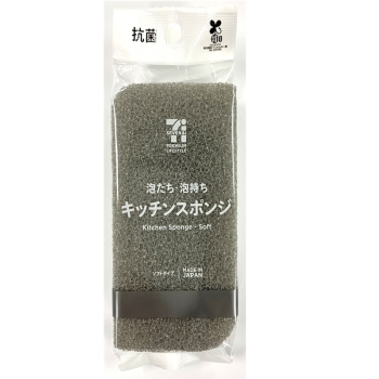 セブンプレミアムライフスタイル　キッチンスポンジ　ソフトタイプ　１個