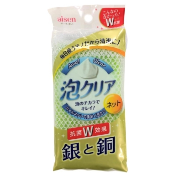 泡クリア　ネットスポンジ
