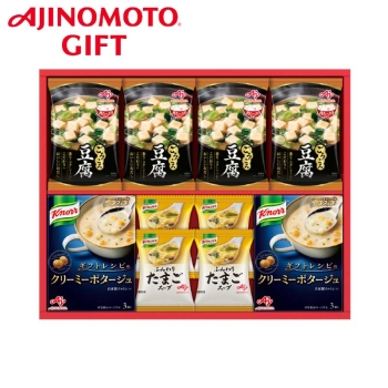 【お歳暮】味の素 具たっぷり味噌汁&クノールスープギフト FDM-30D