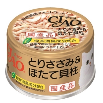 チャオ とりささみ＆ほたて貝柱 85g: ヘルス・ビューティー